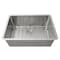 Nantucket Sinks Pro Series Rectangle Single Bowl Undermount Small Radius Corners Stainless Steel Kitchen Sink, 16 ga SR2818-16 - alternate 4